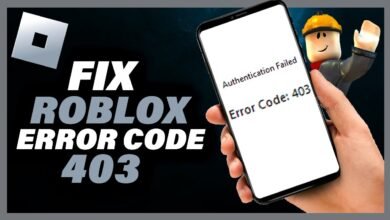 How to Fix Error Code 403 Roblox