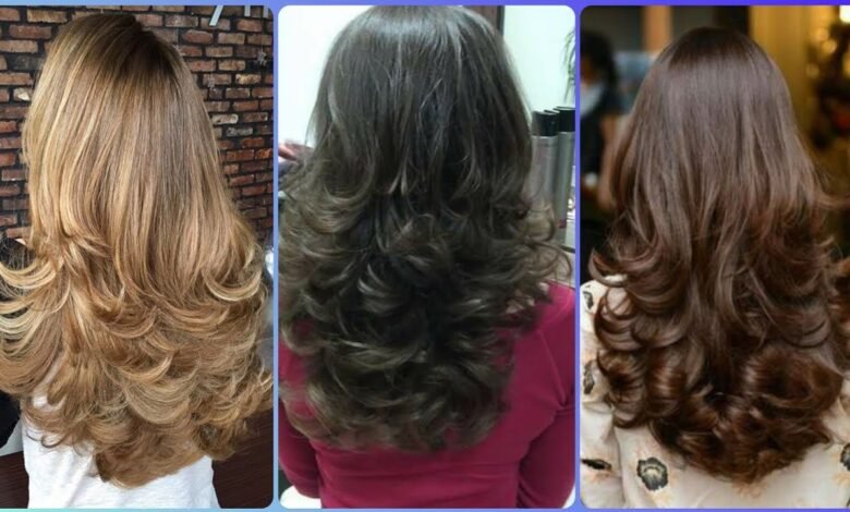 How to Style Butterfly Haircut