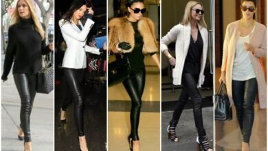 How to Style Leather Pants