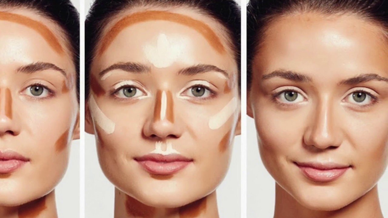 Where to apply bronzer to contour your face