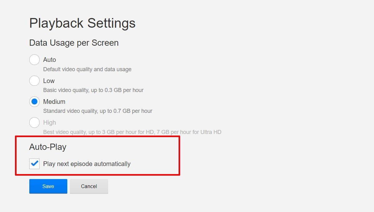 Adjusting Music Playback Settings